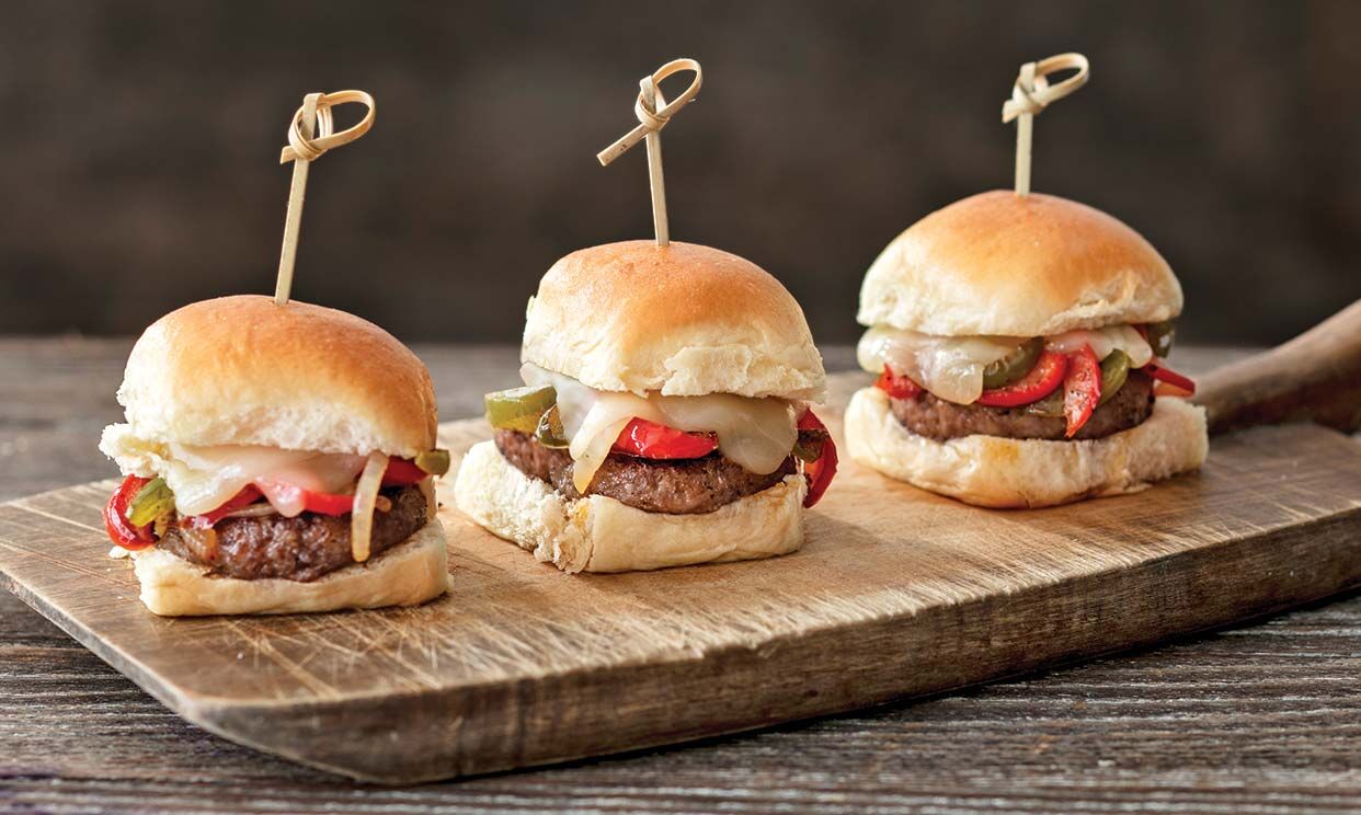 Sausage and Pepper Sliders