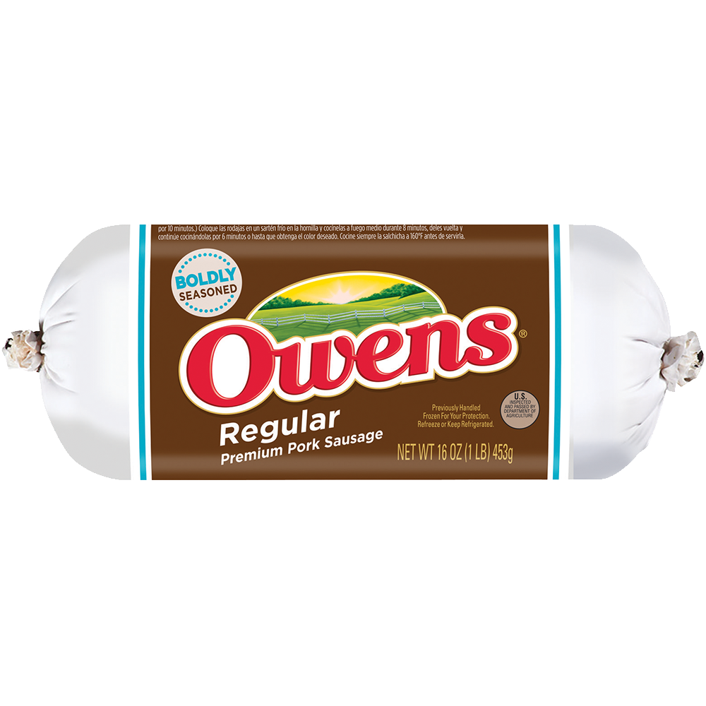 Owens® Regular Sausage 16 oz