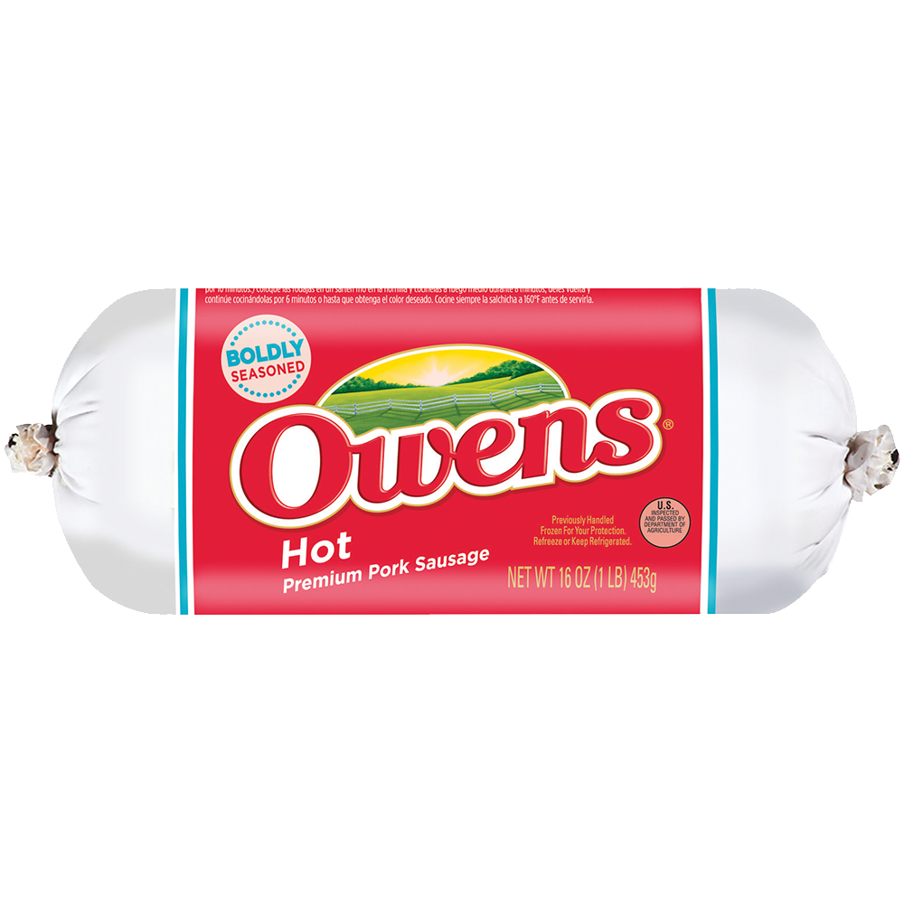 Owens® Hot Sausage 16 oz