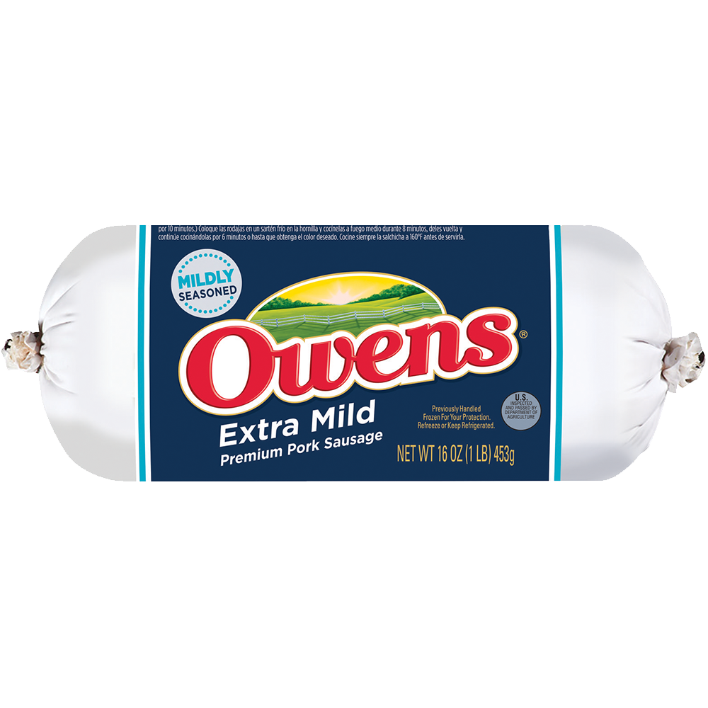 Owens® Extra Mild Sausage 16 oz