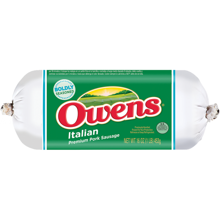  Owens® Pork Italian Sausage 16 oz