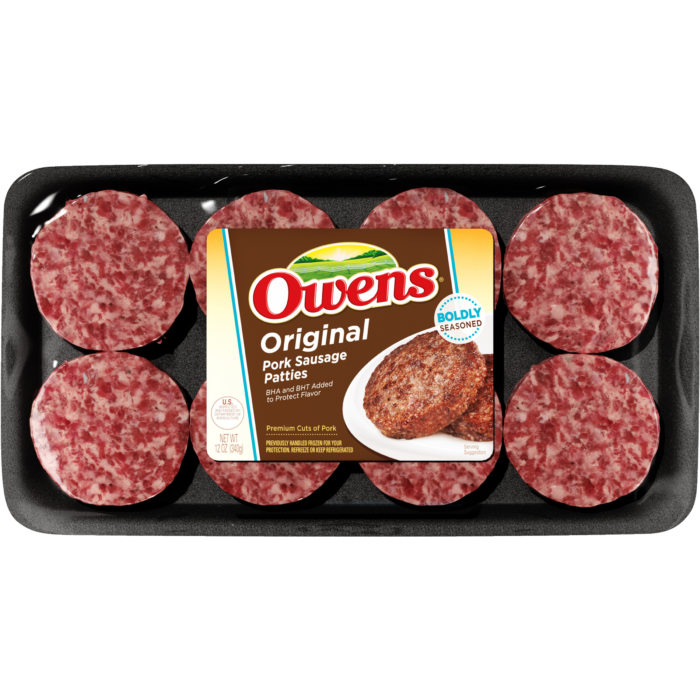  Owens® Original Sausage Patties 12 oz